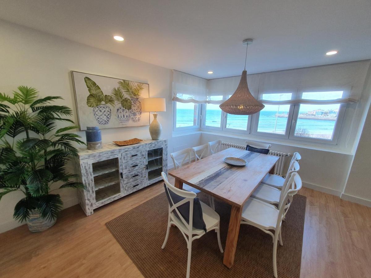 Playa 12 - El Lujo De Estar En 1ª Linea De Playa - Vut-4043-As Apartment กิฮอน ภายนอก รูปภาพ