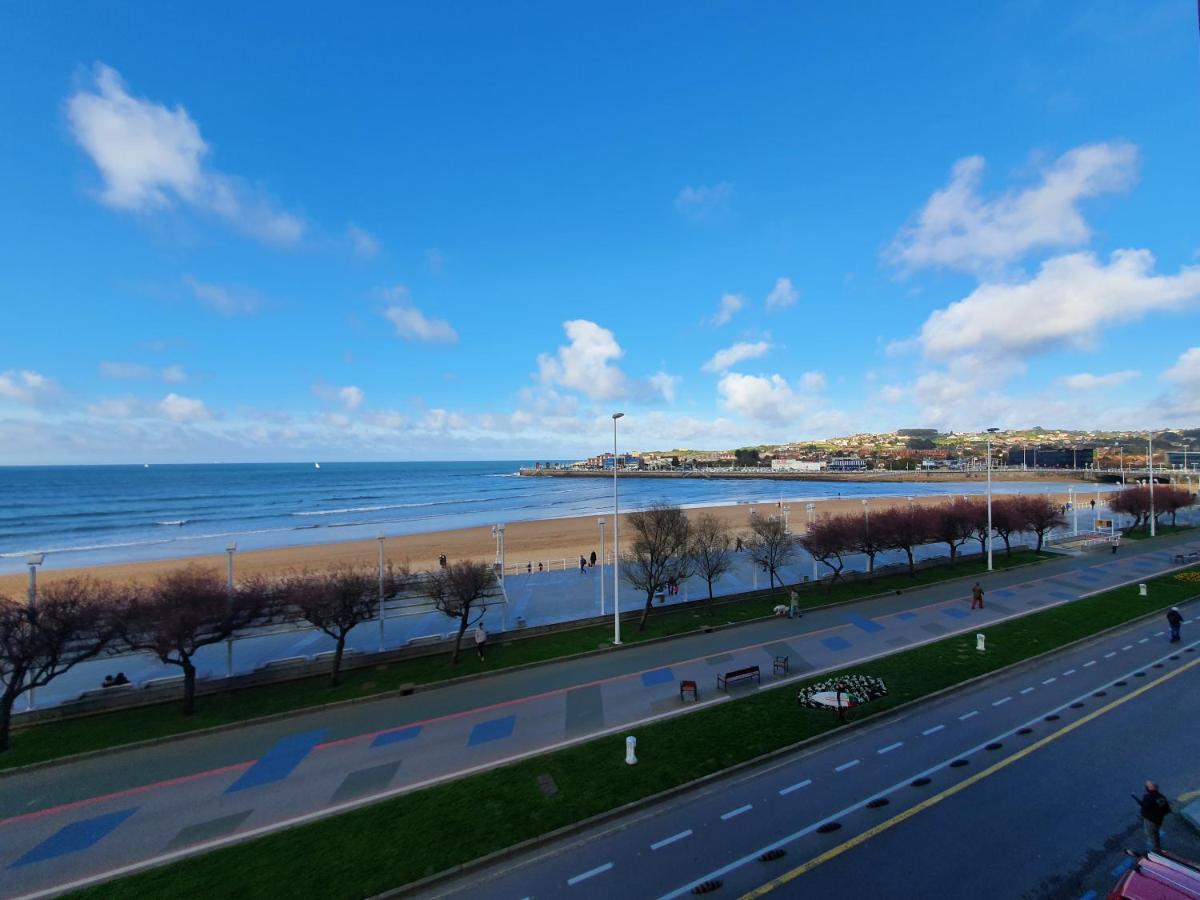 Playa 12 - El Lujo De Estar En 1ª Linea De Playa - Vut-4043-As Apartment กิฮอน ภายนอก รูปภาพ
